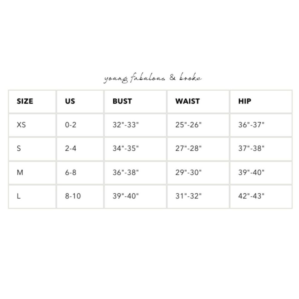 NEW YOUNG FABULOUS & BROKE pearla top in vanilla - Picture 2 of 4